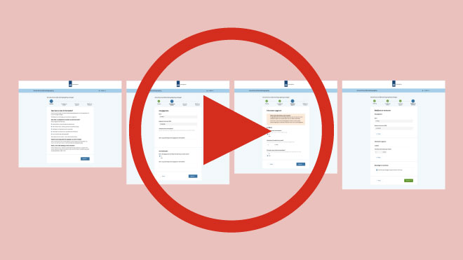Video met uitleg over hoe u het formulier online invult